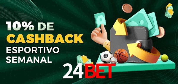 10% de bônus de cashback na 24bet
